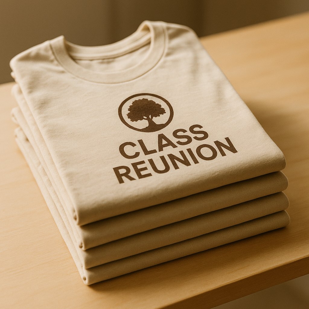 Class Reunion Shirt Ideas (10, 20, 25, 50 Year Milestones)