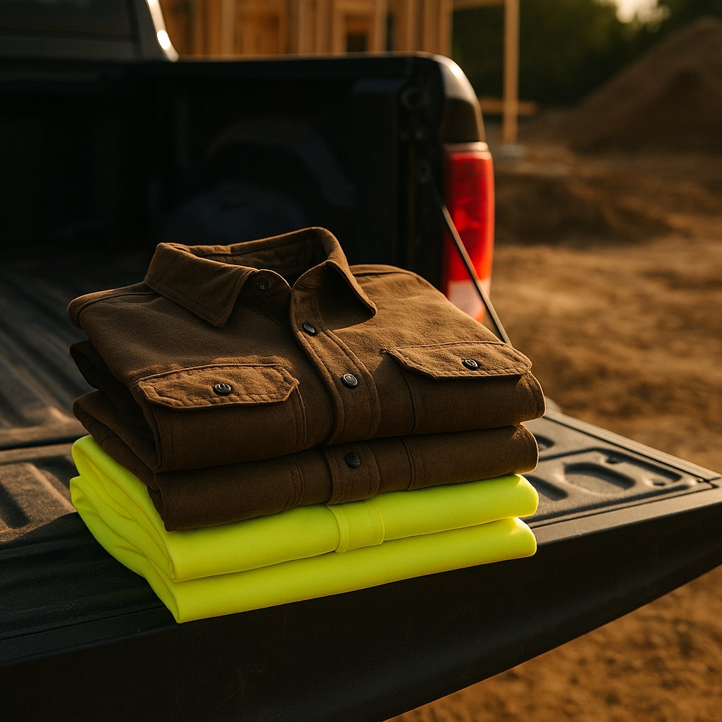 Custom Work Shirts for Idaho Crews: Carhartt + Hi-Vis