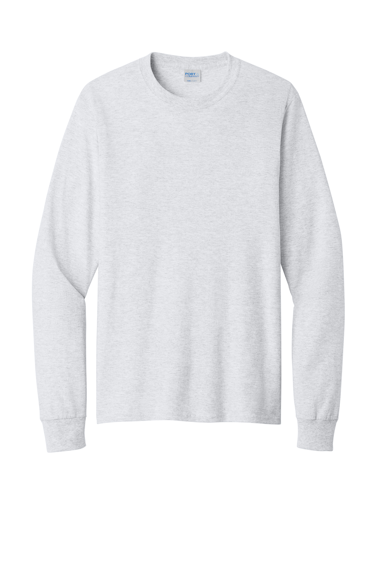 Port & Co Long Sleeve Core Cotton Tee. PC54LS