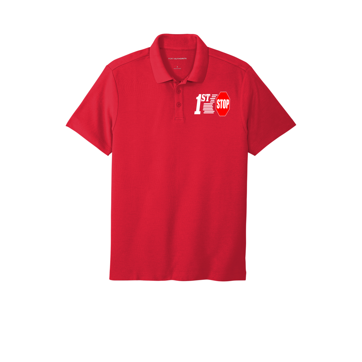1st Stop Port Authority SuperPro React Polo