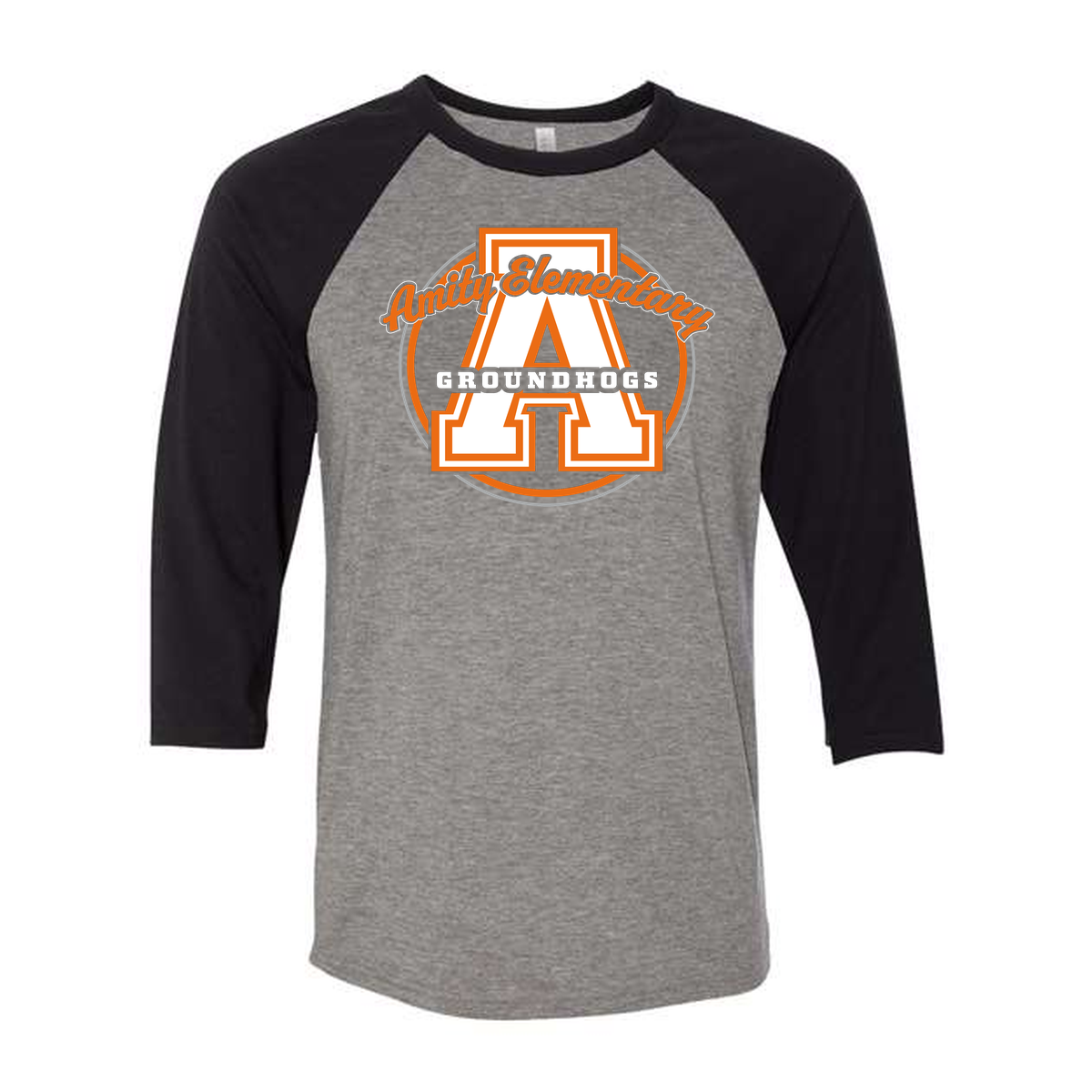 #3a-3/4 Baseball Tee - Adult