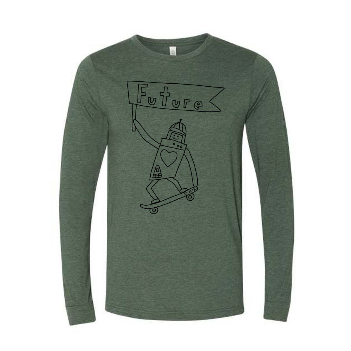 Adult Long Sleeve- Future Skate