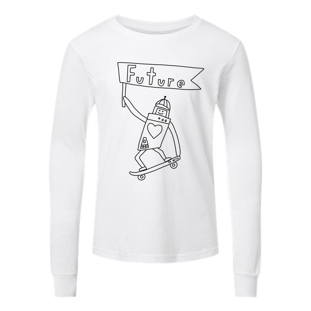 Youth Long Sleeve- Future Skate
