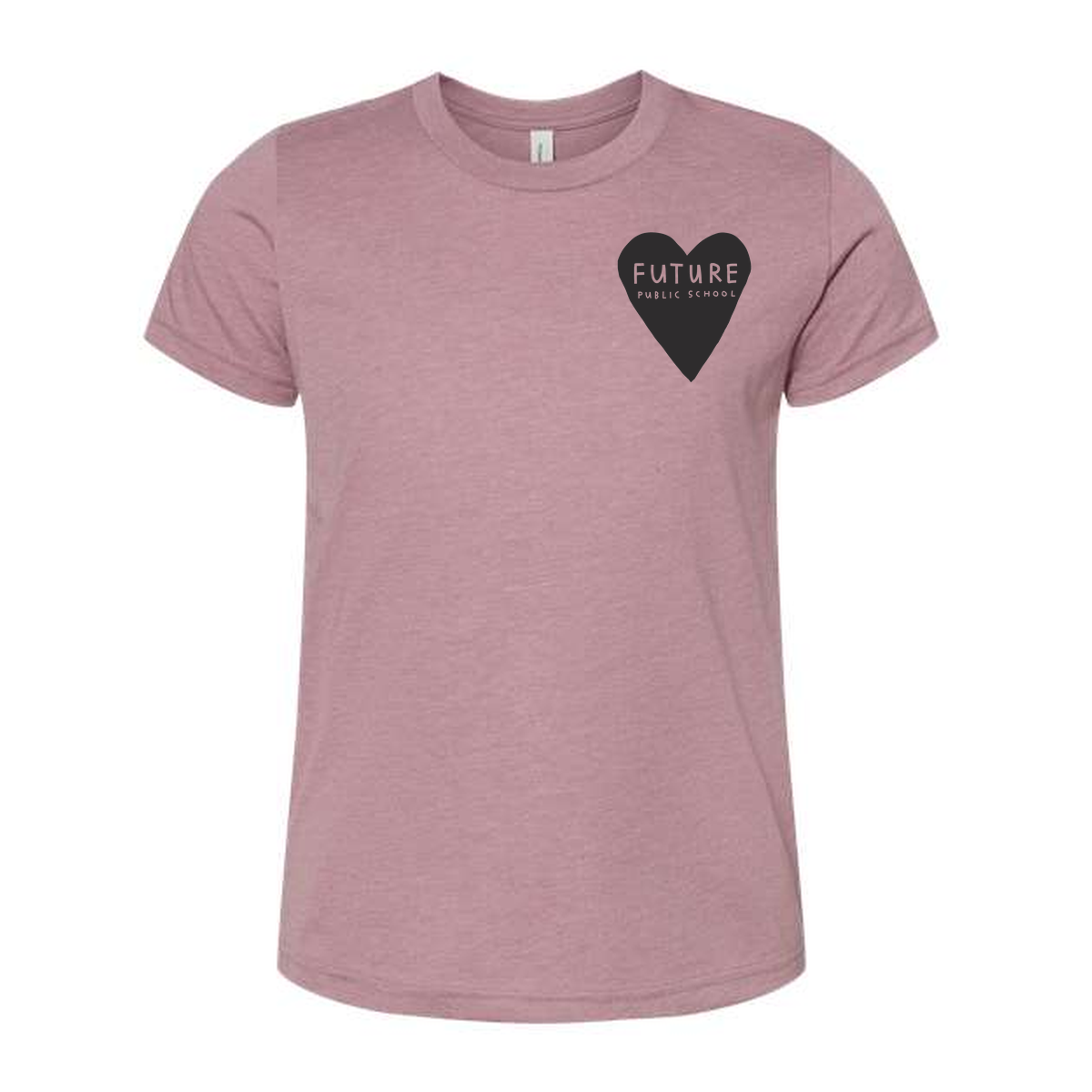 Youth Tee- Black Heart