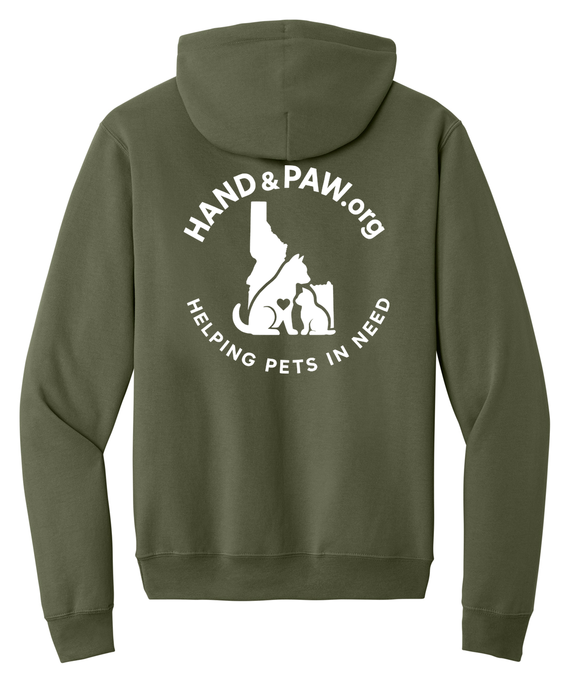 Port & Co Core Fleece Pullover Hooded Sweatshirt. PC78H